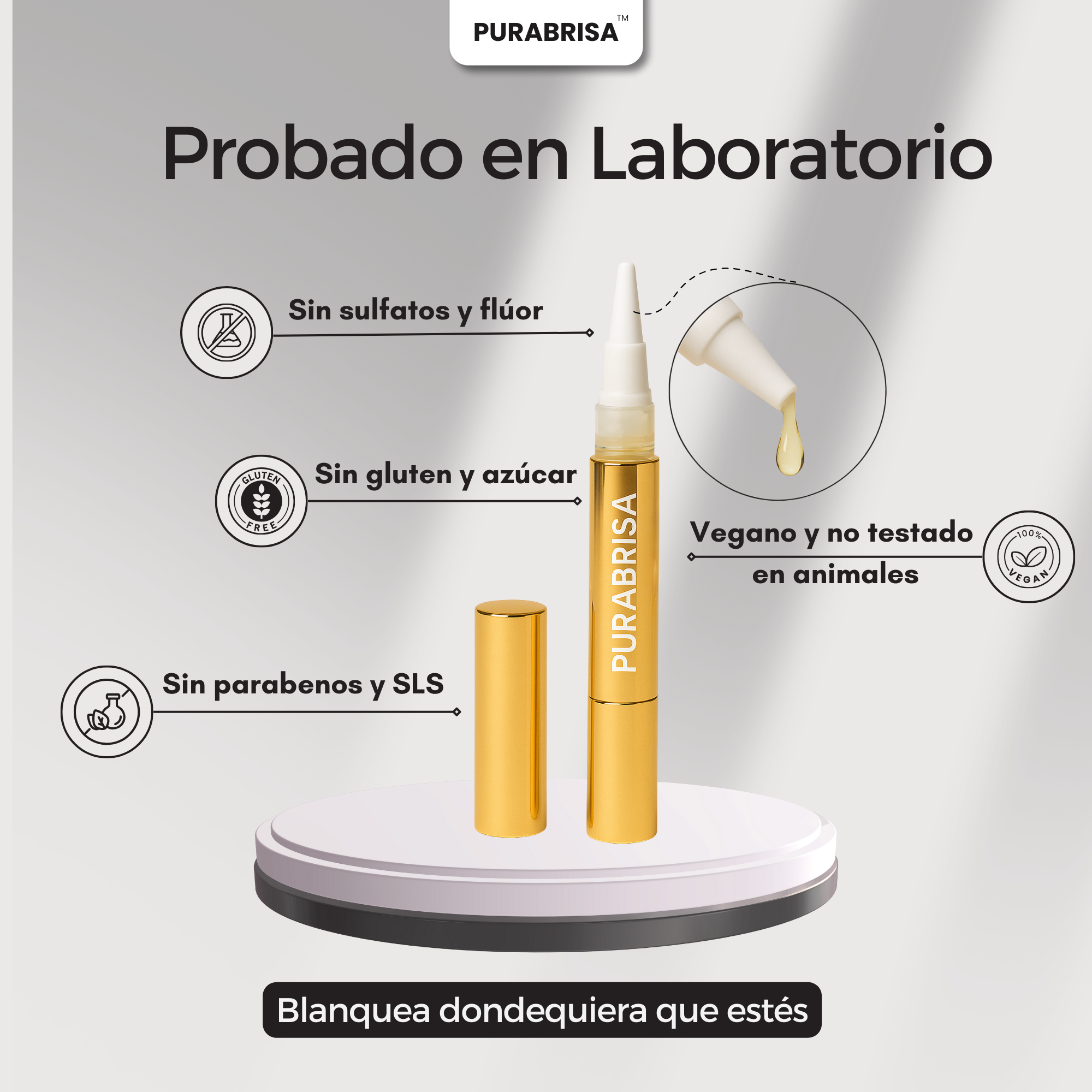 PURABRISA™ Blanqueamiento Express - Sonrisa blanca sin esfuerzo